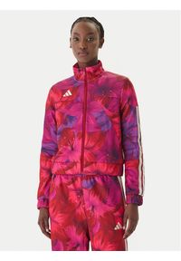 Adidas - adidas Bluza Farm Rio House Of Tiro KD4634 Różowy Loose Fit. Kolor: różowy. Materiał: bawełna #1