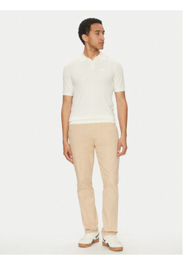 Robe di Kappa Polo Robe Giovani 65121IW Écru Regular Fit. Typ kołnierza: polo. Materiał: syntetyk, bawełna