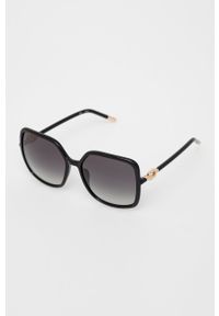 Furla okulary przeciwsłoneczne damskie kolor czarny. Kolor: czarny #5