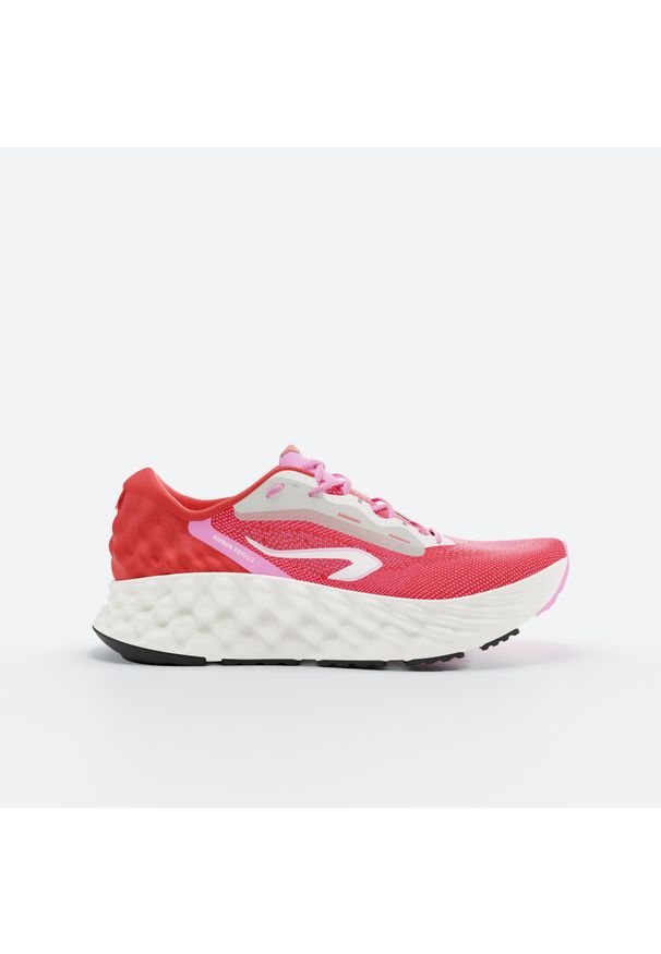 KIPRUN - Buty do biegania damskie Kiprun KS900 2. Kolor: czerwony, różowy, pomarańczowy, wielokolorowy, biały. Szerokość cholewki: normalna. Sport: bieganie