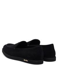 Max Mara Lordsy Softymoc 2524526251600 Czarny. Kolor: czarny. Materiał: nubuk, skóra #4