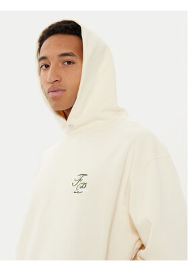 Filling Pieces Bluza Unisex Topiary 8069984 Écru Regular Fit. Materiał: bawełna