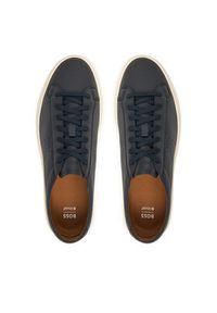 BOSS Sneakersy Kieran 50557866 Granatowy. Kolor: niebieski. Materiał: skóra #4