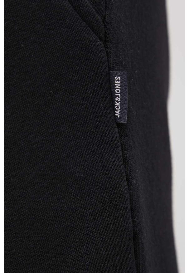 Jack & Jones - Spodnie. Kolor: czarny. Materiał: dzianina