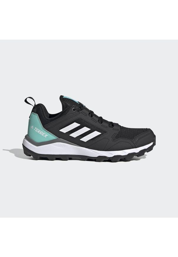 Adidas - Buty trailowe dla kobiet adidas Terrex Agravic. Kolor: biały, zielony, czarny, wielokolorowy. Model: Adidas Terrex