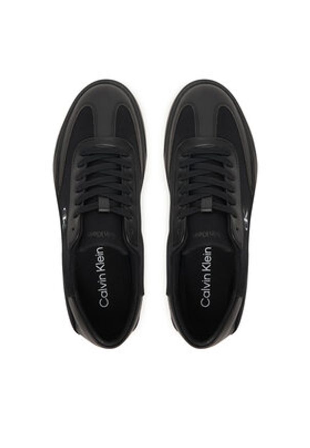 Calvin Klein Sneakersy Low Pro Cups Wt Canv Mg HW0HW03145 Czarny. Kolor: czarny. Materiał: materiał