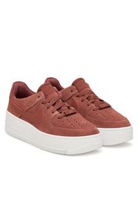 Nike Sneakersy Af1 Sage Low AR5339 204 Czerwony ciemny. Kolor: czerwony. Materiał: skóra, zamsz #6