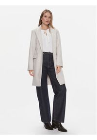 only - ONLY Płaszcz przejściowy Nancy 15292832 Biały Regular Fit. Kolor: biały. Materiał: syntetyk #3