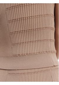 Guess Bluzka W5YR12 Z0130 Brązowy Regular Fit. Kolor: brązowy. Materiał: syntetyk #4