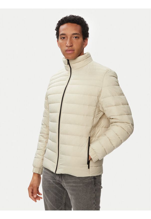 BOSS Kurtka zimowa Oden2 50549252 Beżowy Regular Fit. Kolor: beżowy. Materiał: syntetyk. Sezon: zima