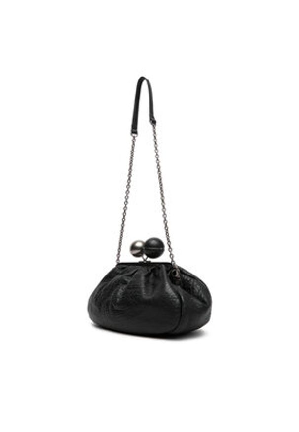 Weekend Max Mara Torebka 2525516075600 Czarny. Kolor: czarny. Materiał: skórzane