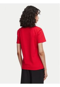 Beverly Hills Polo Club T-Shirt P-SS26W-TS516518 Czerwony Regular Fit. Typ kołnierza: polo. Kolor: czerwony. Materiał: bawełna #5