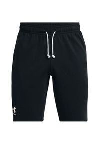 Krótkie Spodnie Terry Under Armour Ua Rival Damskie. Kolor: czarny, biały, wielokolorowy. Materiał: poliester, bawełna. Długość: krótkie
