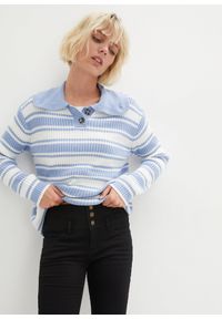 bonprix - Modelujące dżinsy termiczne o kroju skinny, high waist. Stan: podwyższony. Kolor: czarny #3