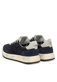 Premiata Sneakersy Nous Var 8289 Granatowy. Kolor: niebieski. Materiał: skóra, zamsz #5