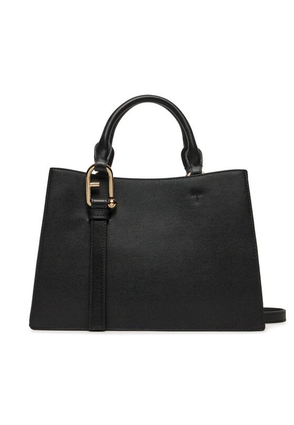 Furla Torebka Nuvola Medium WB01336-BX2045-O6000 Czarny. Kolor: czarny. Materiał: skórzane
