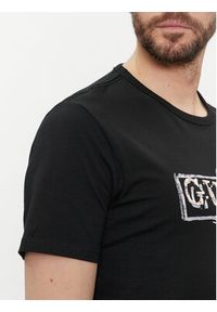 Guess T-Shirt M4GI26 J1314 Czarny Slim Fit. Kolor: czarny. Materiał: bawełna #4