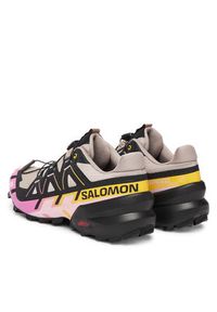 salomon - Salomon Buty do biegania Speedcross 6 L47980800 Beżowy. Kolor: beżowy. Materiał: materiał. Model: Salomon Speedcross #4