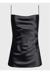 Glamorous Top GS0188 Czarny Regular Fit. Kolor: czarny. Materiał: syntetyk #5
