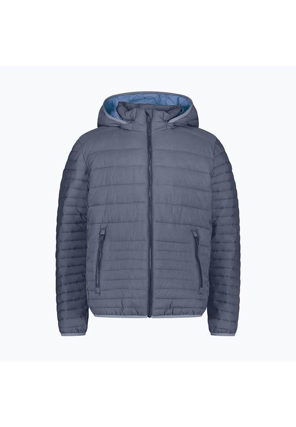 Kurtka puchowa męska CMP. Kolor: niebieski. Materiał: puch. Sport: turystyka piesza