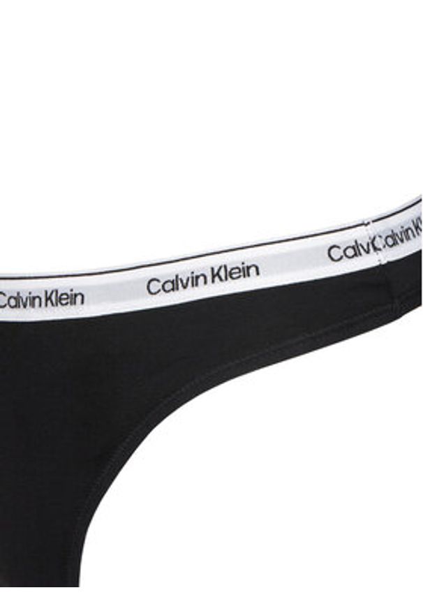 Calvin Klein Underwear Komplet stringów LV00QD5221 Czarny. Kolor: czarny. Materiał: bawełna