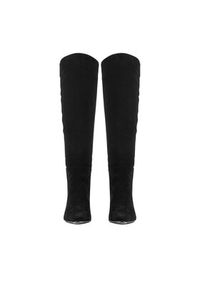 Gino Rossi Kozaki ZANNA-9802 Czarny. Kolor: czarny. Materiał: zamsz, skóra #4