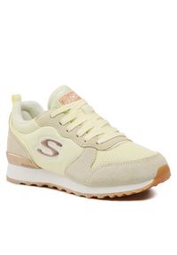 skechers - Skechers Sneakersy Og 85 Gold'N Gurl 111/YEL Żółty. Kolor: żółty. Materiał: materiał #6