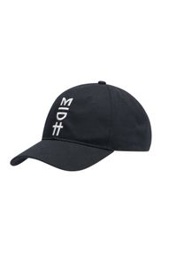 ONETEASPOON - Czarna czapka z daszkiem Madorasindahouse. Kolor: czarny. Wzór: napisy, haft #2