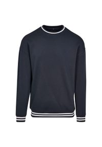 BUILD YOUR BRAND - Bluza Dla Dorosłych Unisex College. Kolor: biały, wielokolorowy, niebieski
