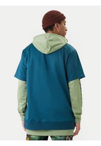 DC Shoes Bluza Dryden ADYFT03440 Zielony Regular Fit. Kolor: zielony. Materiał: syntetyk #4