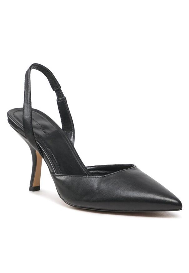 Jenny Fairy Sandały LS5925-01 Czarny. Kolor: czarny. Materiał: skóra