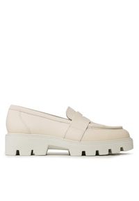 Badura Loafersy AMANTEA-E23-28180N Beżowy. Kolor: beżowy. Materiał: skóra #4