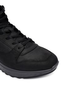 ecco - ECCO Sneakersy Exostride M 83541402001 Czarny. Kolor: czarny. Materiał: nubuk, skóra #4