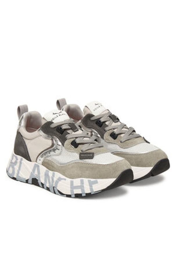 Voile Blanche Sneakersy Club 105. 2017475-11 Szary. Kolor: szary. Materiał: skóra, zamsz