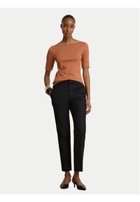 Lauren Ralph Lauren - LAUREN RALPH LAUREN T-Shirt Judy 200654963505 Pomarańczowy Regular Fit. Kolor: pomarańczowy. Materiał: bawełna #6