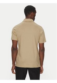 BOSS Polo H-Paras 50537954 Beżowy Regular Fit. Typ kołnierza: polo. Kolor: beżowy. Materiał: syntetyk, bawełna #4