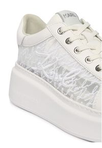 Karl Lagerfeld - KARL LAGERFELD Sneakersy Anakapri KL63510L Biały. Kolor: biały. Materiał: materiał #6