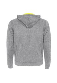 ROLY - Kurtka Dresowa Dla Dorosłych Unisex Fuji Heather. Kolor: szary, wielokolorowy, żółty. Materiał: dresówka. Sport: turystyka piesza