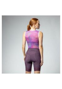 ALÉ CYCLING - Spodenki rowerowe damskie Alé Cycling PR-E Magic Colour. Kolor: czerwony, wielokolorowy, różowy