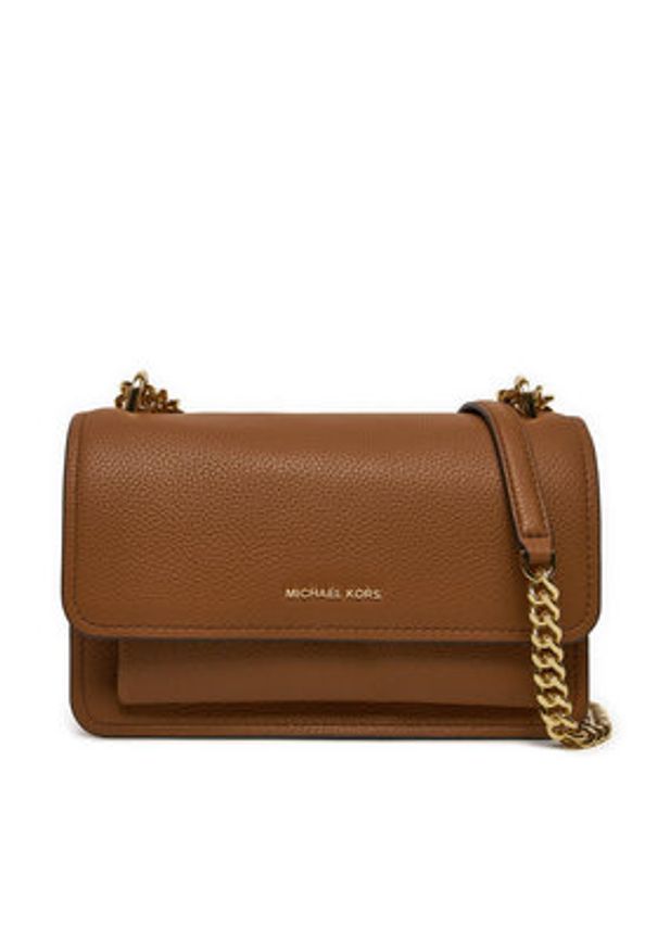 MICHAEL Michael Kors Torebka 30T4GC7L3T Brązowy. Kolor: brązowy. Materiał: skórzane