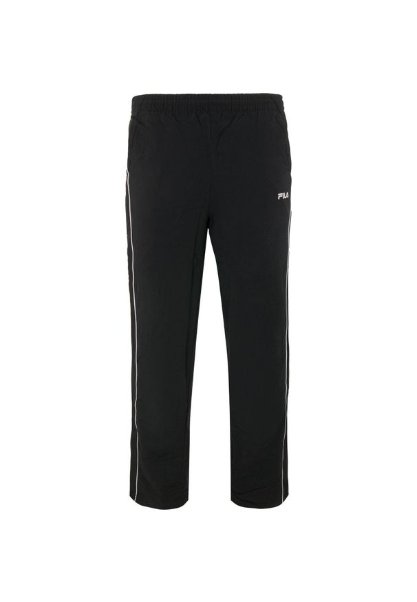Pantalony Fila Cupula dla mężczyzn - Sportowe i wygodne. Kolor: czarny. Materiał: dresówka
