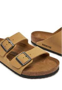 Birkenstock Klapki Arizona Birko-Flor 1029170 Beżowy. Kolor: beżowy. Materiał: skóra