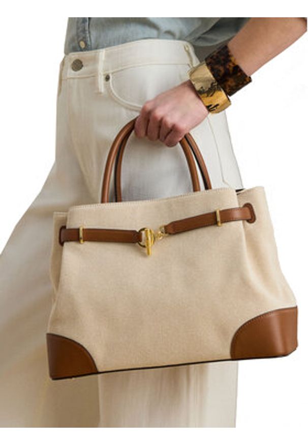 Lauren Ralph Lauren - LAUREN RALPH LAUREN Torebka 431P04296005 Beżowy. Kolor: beżowy
