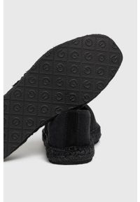 GANT - Gant - Espadryle Lular. Nosek buta: okrągły. Kolor: czarny. Materiał: guma #3