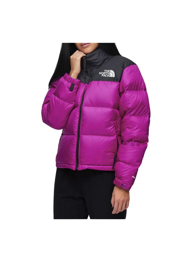 Kurtka turystyczna damska The North Face 1996 Retro Nuptse. Kolor: różowy. Materiał: nylon. Sport: turystyka piesza