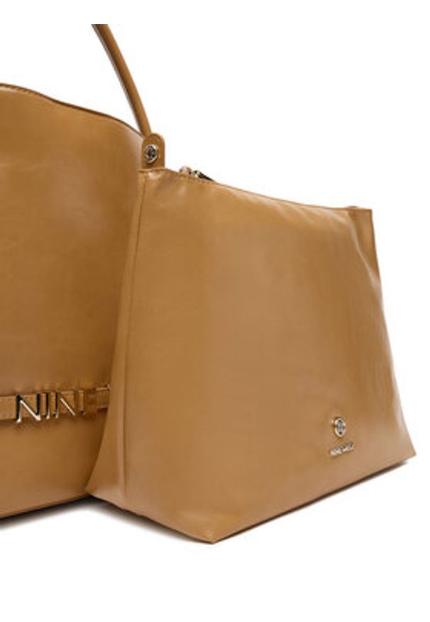 Nine West Torebka CEO-UTAH-LDA8011 Beżowy. Kolor: beżowy