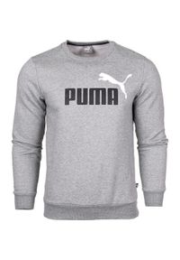 Bluza sportowa dla dzieci Puma ESS 2 Col Big Logo Crew FL. Kolor: szary