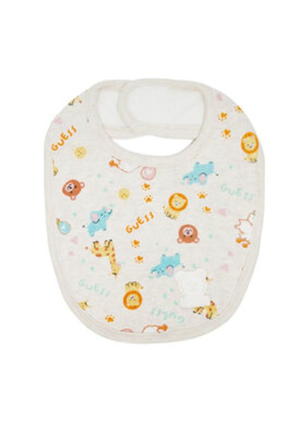 Guess Komplet śliniaków H4YZ10 KAE10 Beżowy. Kolor: beżowy. Materiał: bawełna