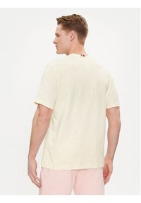 TOMMY HILFIGER - Tommy Hilfiger T-Shirt Arched MW0MW34432 Beżowy Regular Fit. Kolor: beżowy. Materiał: bawełna #5