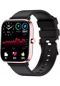 Smartwatch Giewont GW230-3 Czarny (GW230-3). Rodzaj zegarka: smartwatch. Kolor: czarny #1